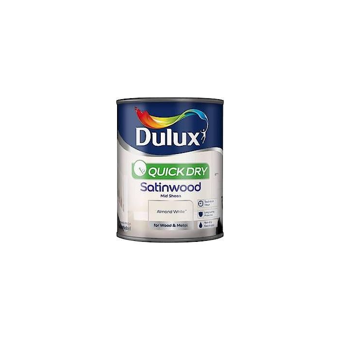 Dulux Quick Dry Satinwood Magnolia 750Ml
