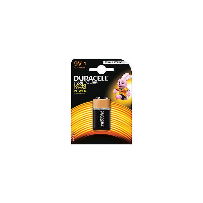 Duracell Plus Battery 1Pk 9V