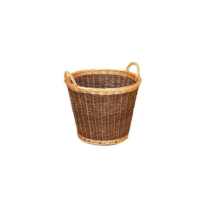 Log Basket Two Tone Round 1355