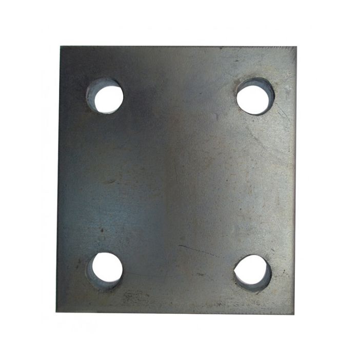 Drop Plate 4 Hole Zinc Plated 3In.