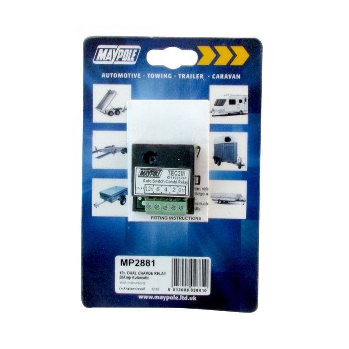 Automatic Dual Charge Relay 15A