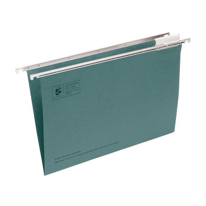 Foolscap Heavyweight Manilla Suspension Files With Tabs Pack Of 50