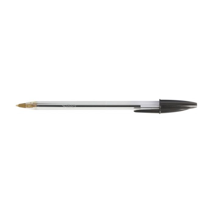 Cristal Ball Point Pens Black Pack Of 50