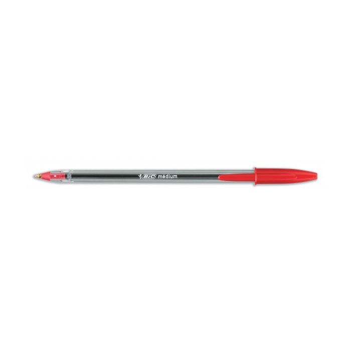 Cristal Ball Point Pens Red Pack Of 50