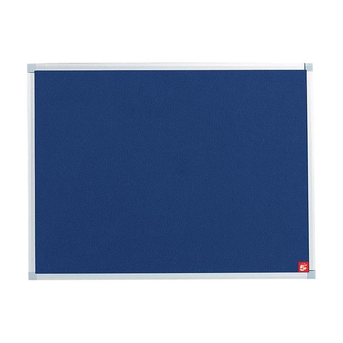 Noticeboard With Fixings Blue 1200Mm X 900Mm