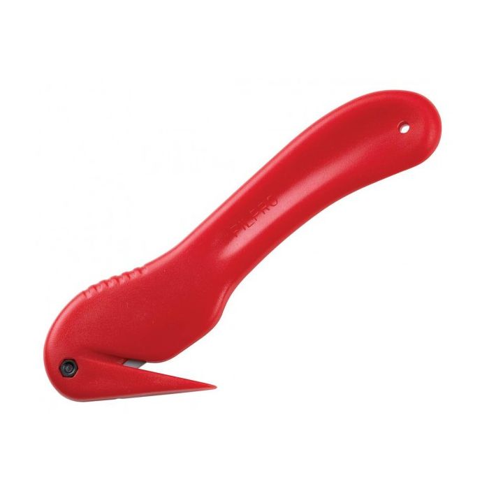 Film Cutter With Reversible Guarded Blade