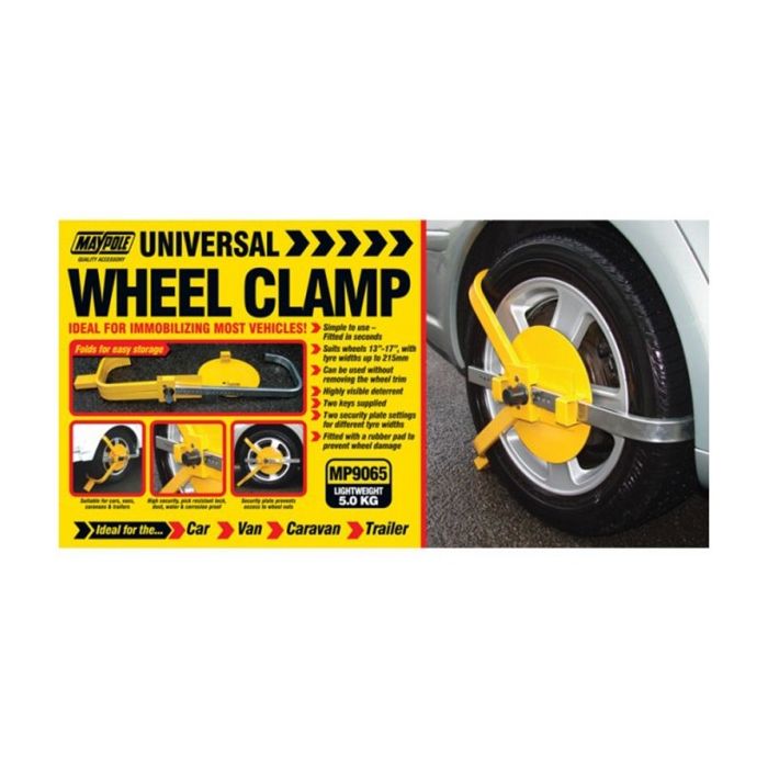 Adjustable Wheel Clamp 13In.17In.