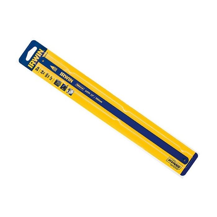 IRWIN Bi Metal Hacksaw Blades  300mm  24 TPI  Pack Of 2