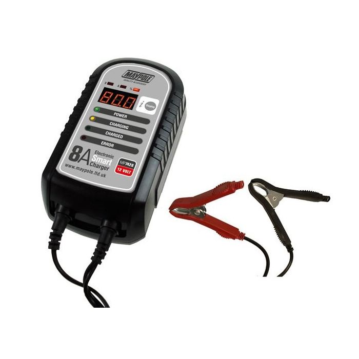 Battery Charger 8A 12V Electronic Smart