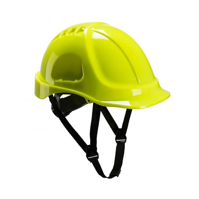 Endurance Vented Safety Helmet Yellow