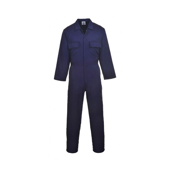 Euro Work Coverall Navy Medium