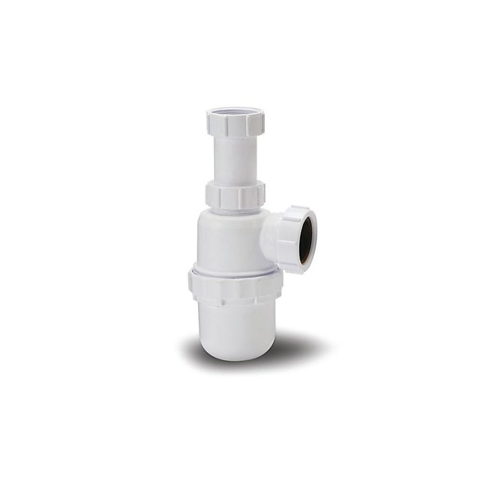 Polypipe 40Mm Adjustable Bottle Trap White 75Mm Wpt47