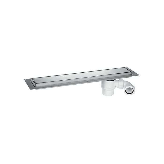 Mcalpine Brushed Stainless Steel Shower Channel 600Mm Cd600-B