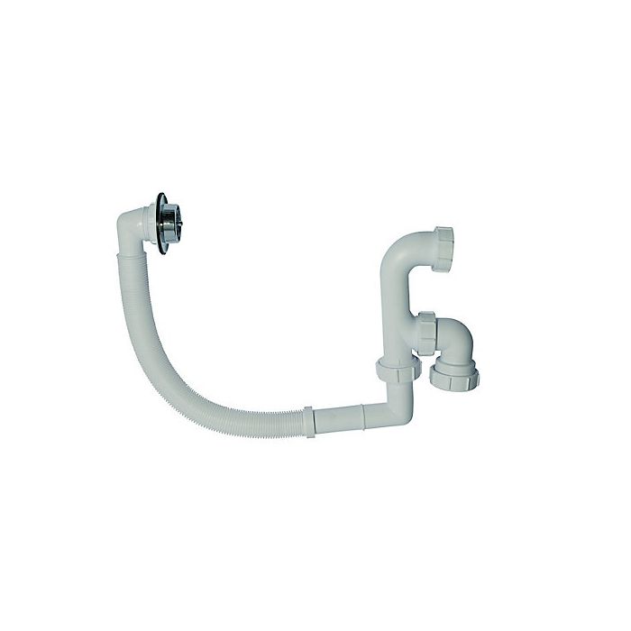 Mcalpine Bath Trap And Overflow White 60Mm Fsk10