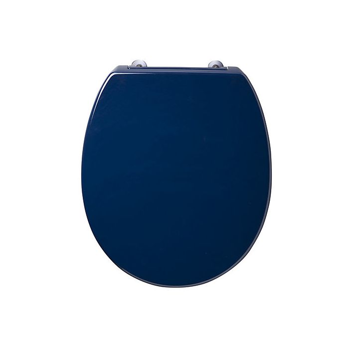 Ideal Standard Contour 21 Standard Blue Toilet Seat And Cover With Bottom Fixing S405836