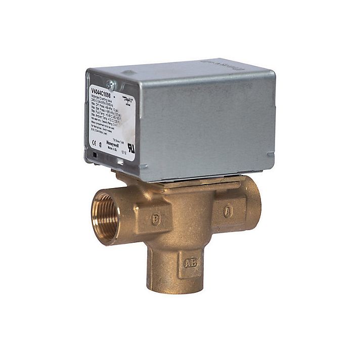 Honeywell Home 3-Port Motorised Diverter Valve 3/4 Inch Bsp V4044c1098/U