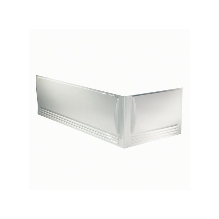 Twyford Omnifit End Bath Panel - White