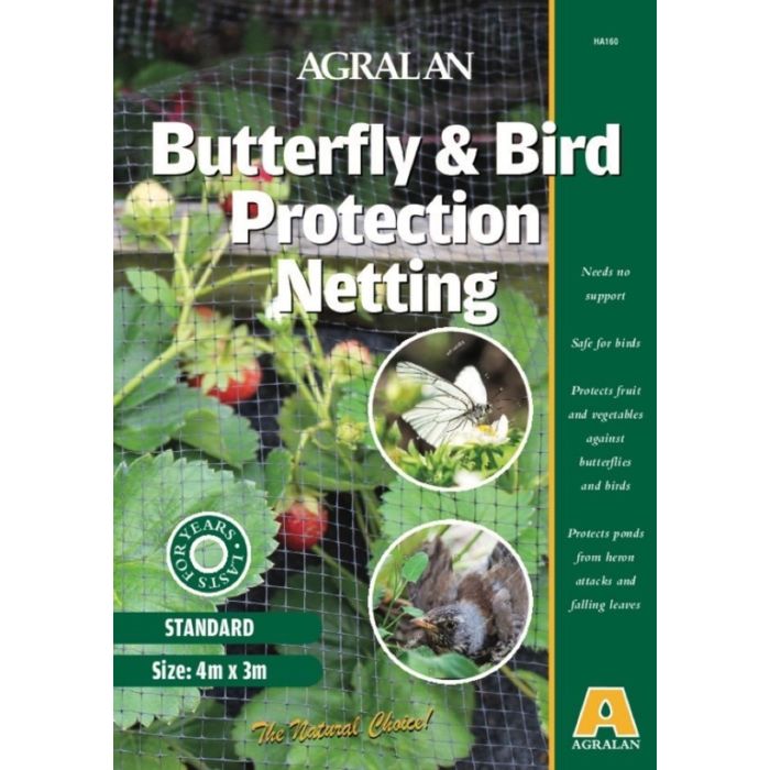 Agralan Butterfly & Bird Protection Netting 4 x 3m