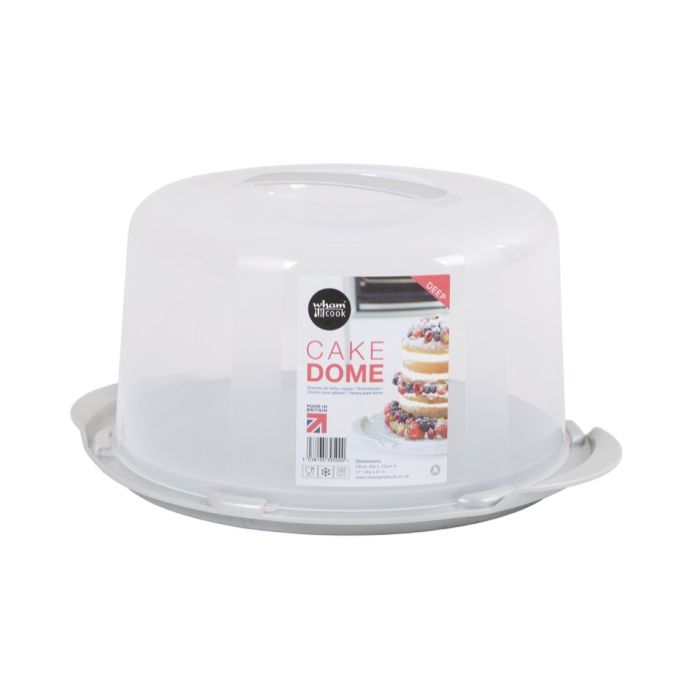 Wham Round Cake Storer Clear Lid 30x15