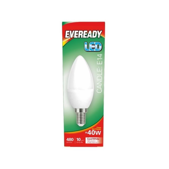 Eveready LED Candle 40W 480lm E14