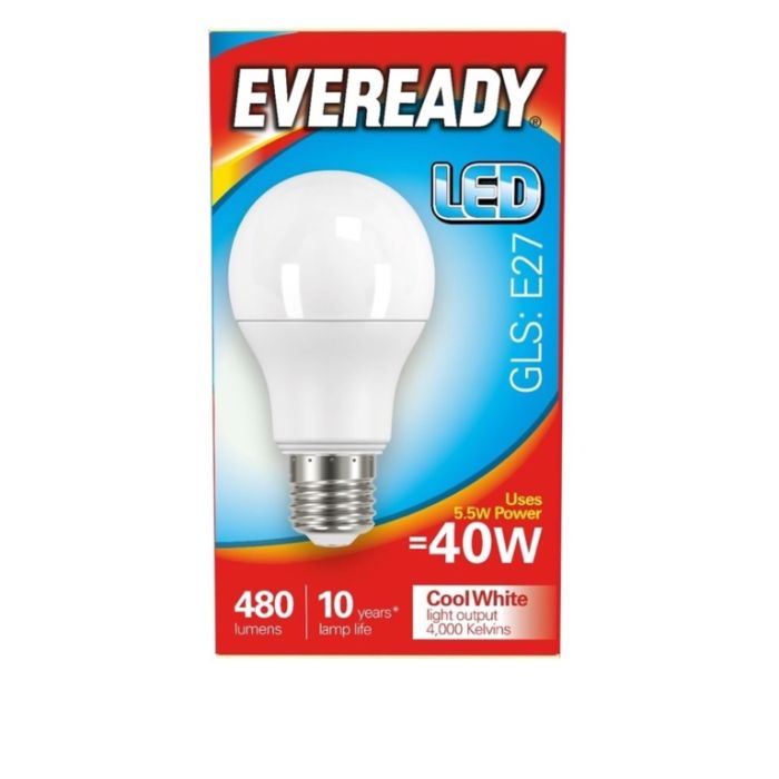 Eveready LED GLS 40W 480lm E27