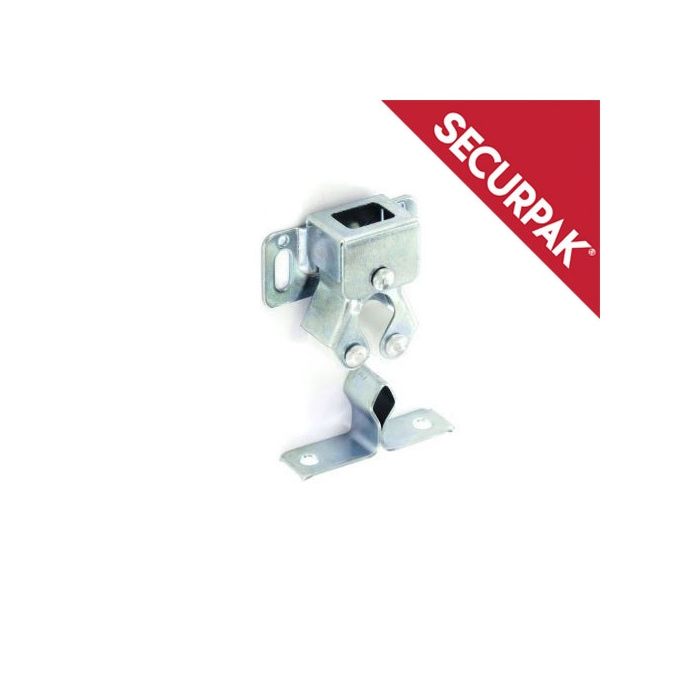 Securpak Double Roller Catch Zinc Plated Pack 2