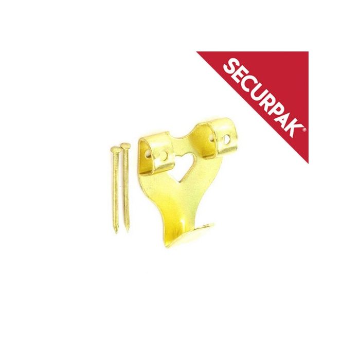 Securpak Double Picture Hooks & Pins BP Pack 8