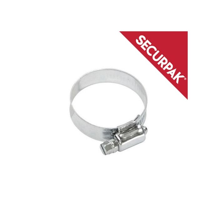 Securpak Zinc Plated Hose Clip 1/16 Pack 2