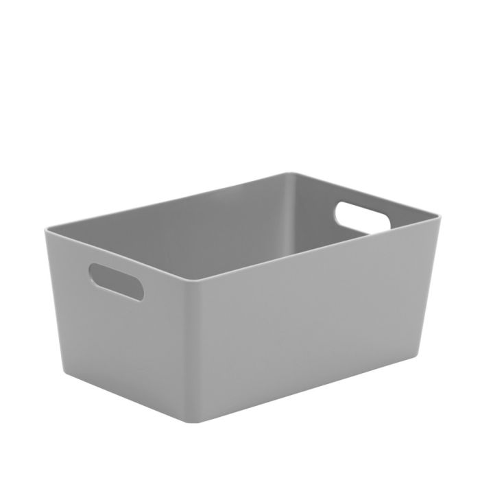 Whatmore Rectangular Studio Box 17 x 25.5 x 11cm Cool Grey