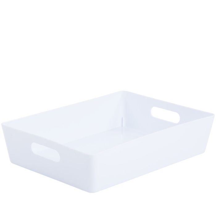 Whatmore Rectangular Studio Box 26 x 35 x 8cm Ice White