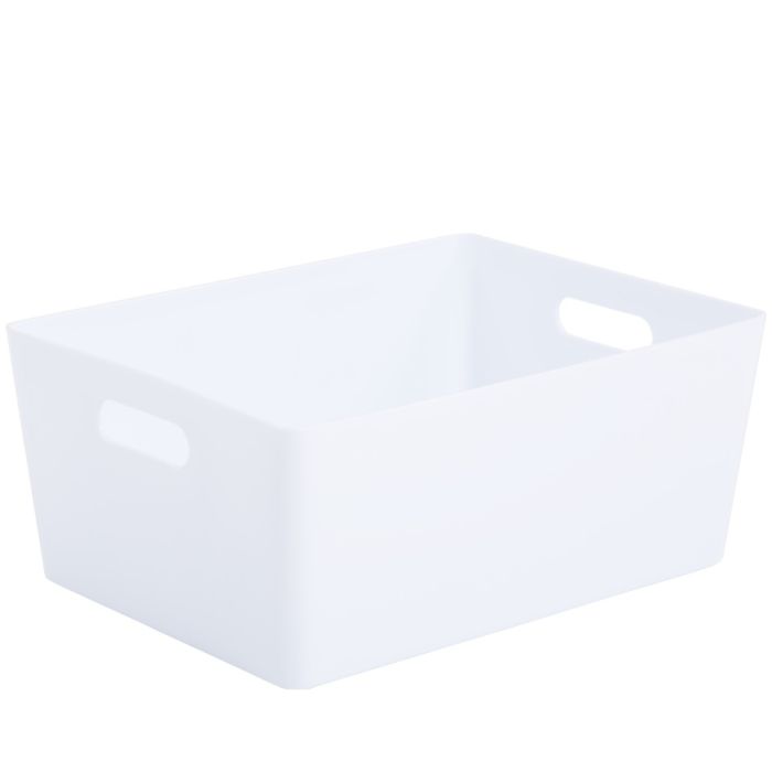 Whatmore Rectangular Studio Box 26 x 35 x 15cm Ice White
