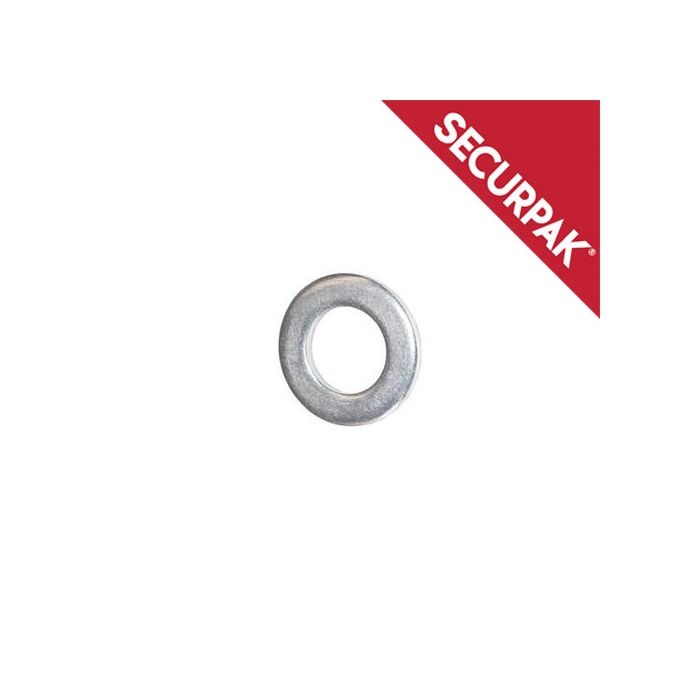 Securpak Zinc Plated Washers M10 Pack 20