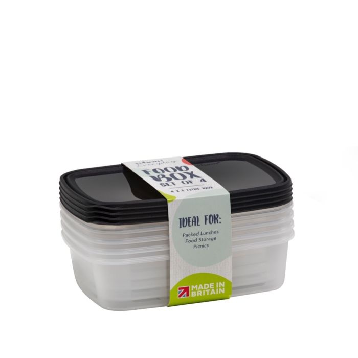 Wham Food Storage Box 1L Set 4