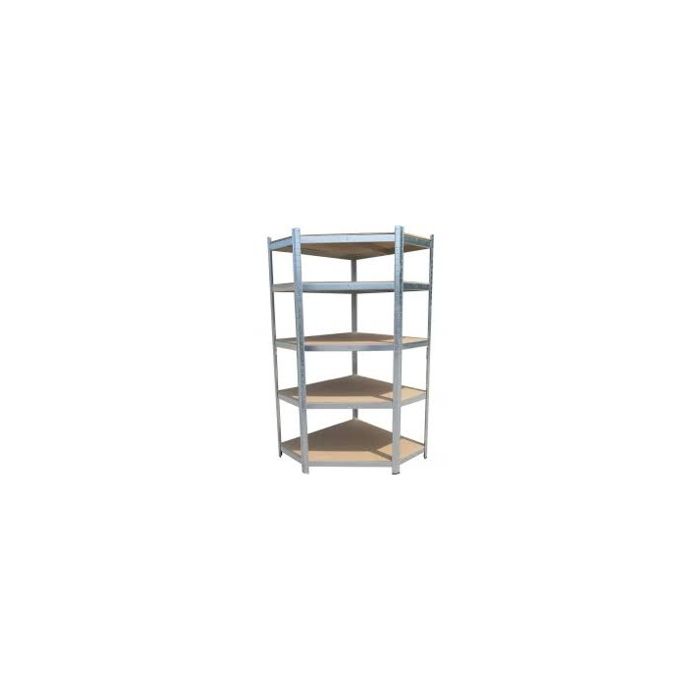 Hilka Corner Boltless Shelving 5 Tier