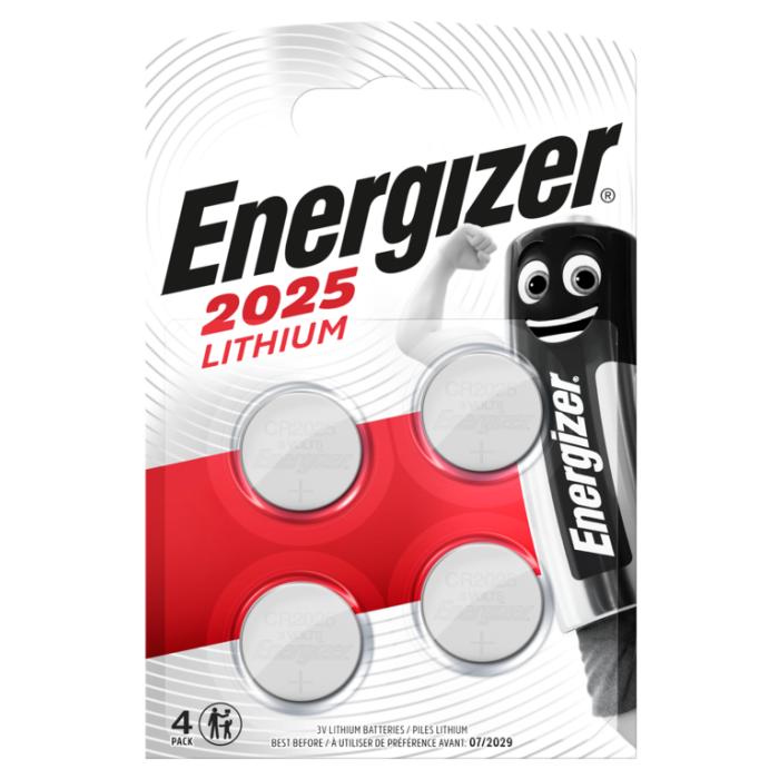 Energizer Lithium CR2025 Batteries