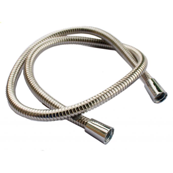 Oracstar Shower Hose Large Bore - Stainless Steel 1.75m x 1/2 x 1/2 11mm I.D.