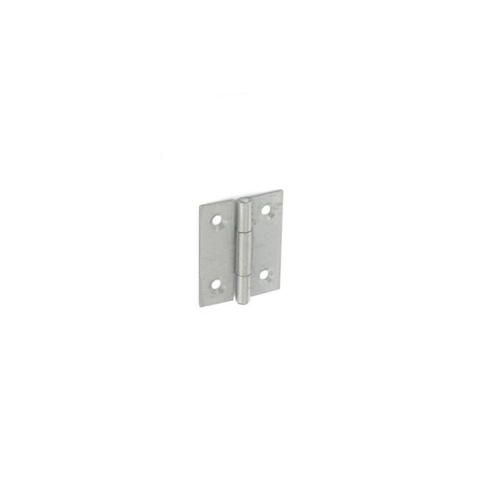 Securit Steel Butt Hinges Self Colour 40mm Pack 20