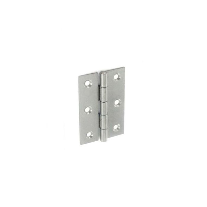 Securit 5050 Steel Narrow Butt Hinges Self colour 50mm Pack 20