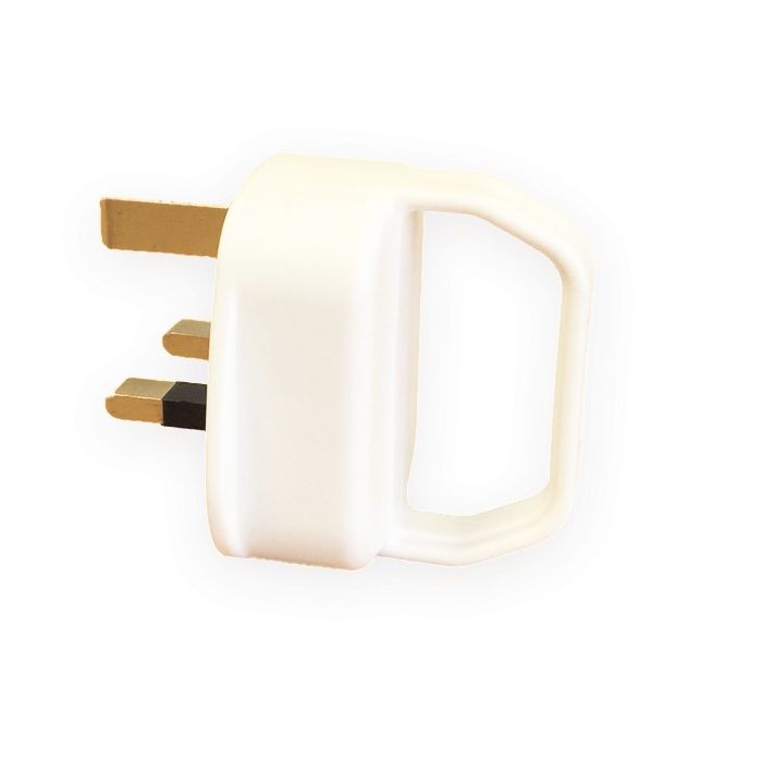 Dencon 13A Pull Plug to BS1363 White