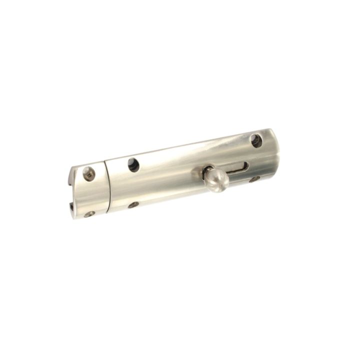 Securit Brushed Nickel Door Bolt 100mm