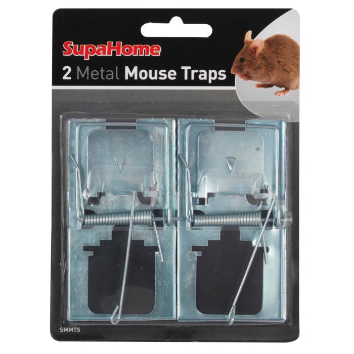 SupaHome 2 Metal Mouse Traps