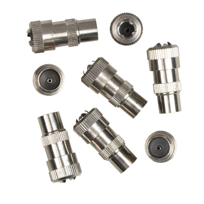 SupaLec Coaxial Male Plug - Metal