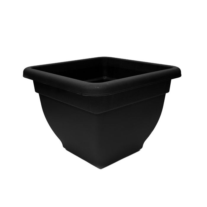 Winchester Square Bell Pot Ebony 38cm