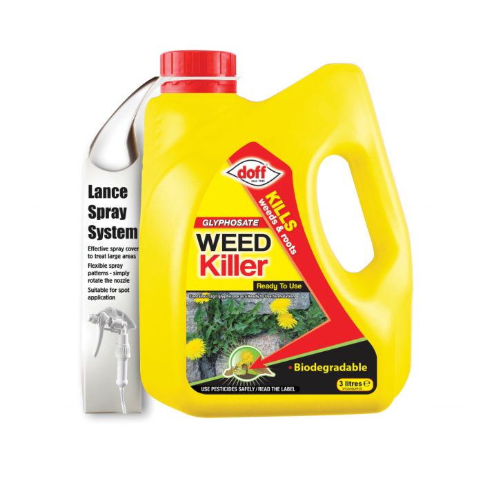 Doff Knockdown Weedkiller 3L