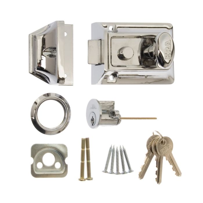 Era Trad Nightlatch Chrome Body Chrome Eff 60mm