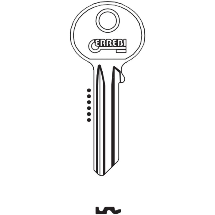 RST Yale 6 Pin Cylinder Key Blank Pack 10