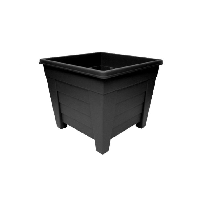 Grosvenor Square Planter 38cm Ebony