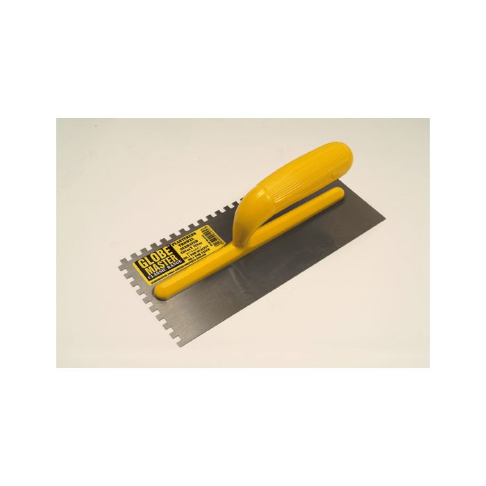 Worldwide Globemaster Worldwide Serrated Surface Trowel 280mmx120mm (11x4.3/4)