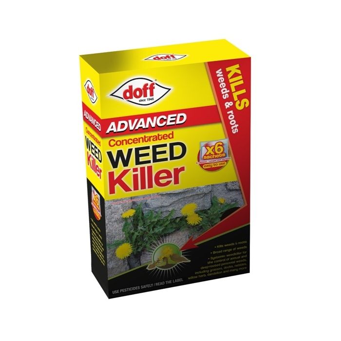 Doff Advanced Concentrated Weedkiller 6 Sachet