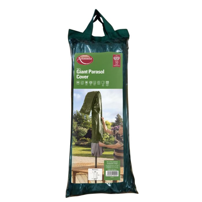 Ambassador Extra Large Parasol Cover 30Cm X 190Cm